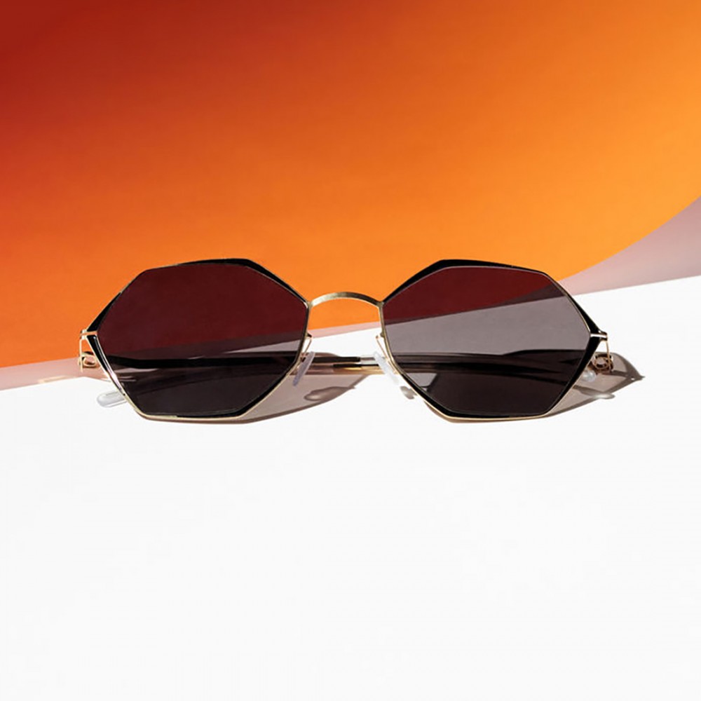 Окуляри Mykita Alessia 167 Gold Jet Black - NOT Basement